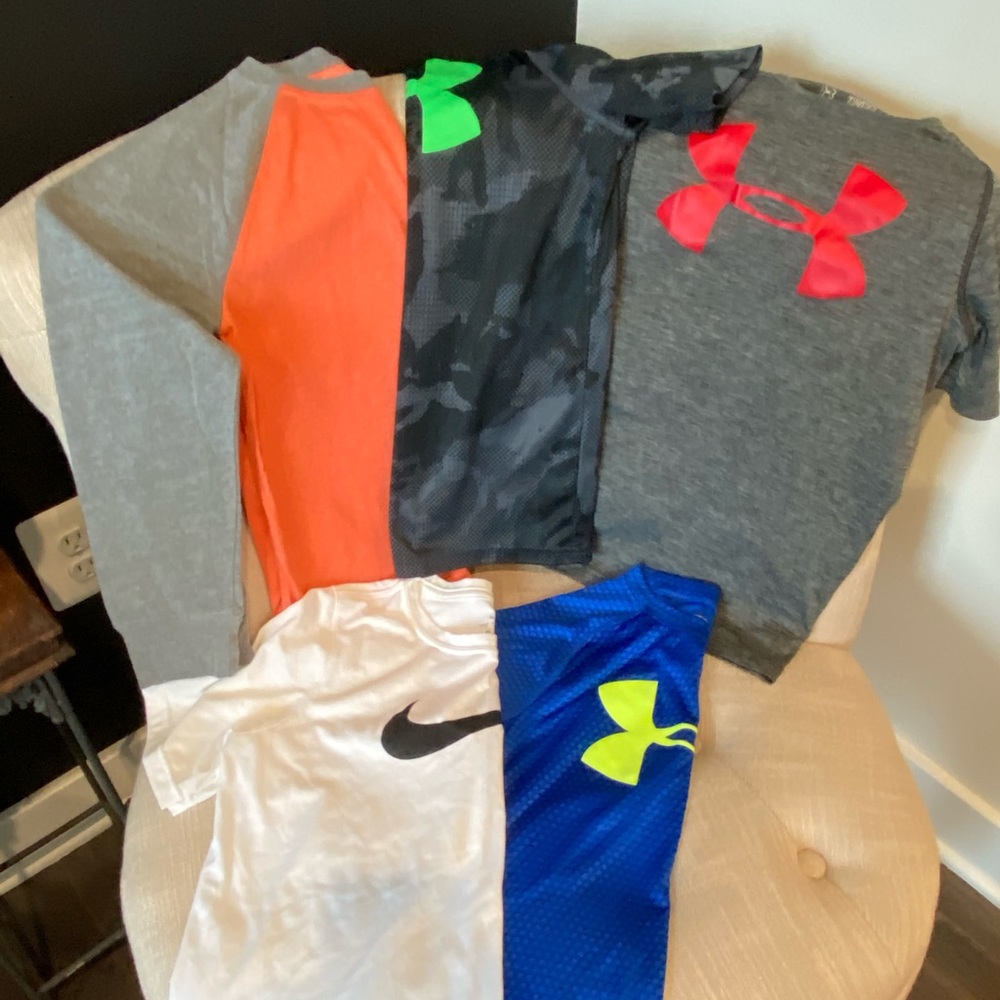Boys Shirts lot of 5 medium , 8/10